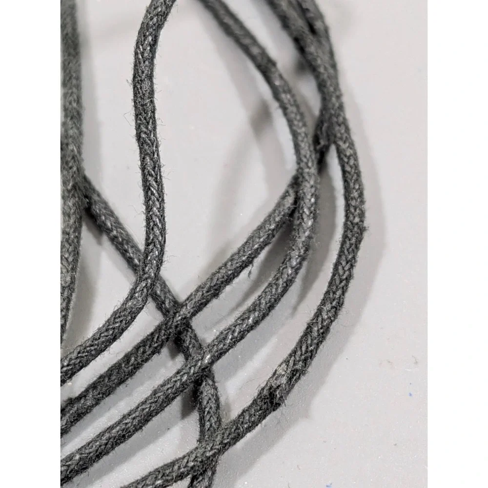 Black‎ Heart Pendant Necklace Gothic Rhinestone Multi Cord Y2K 17